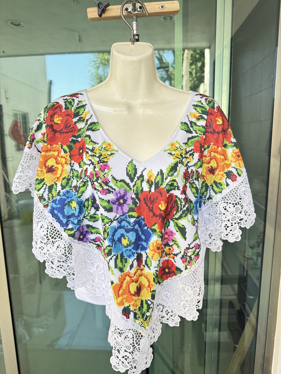 Crop Top cuello V